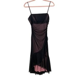 Vintage City Triangles Dress Fairygoth Whimsigoth Y2K Milkmaid Beaded Sequin USA